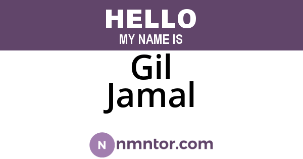 Gil Jamal