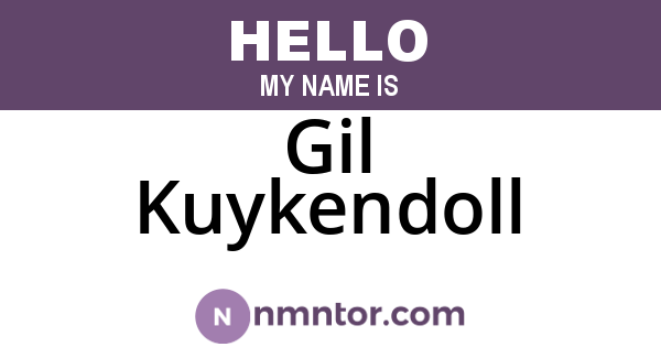 Gil Kuykendoll