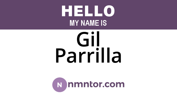 Gil Parrilla
