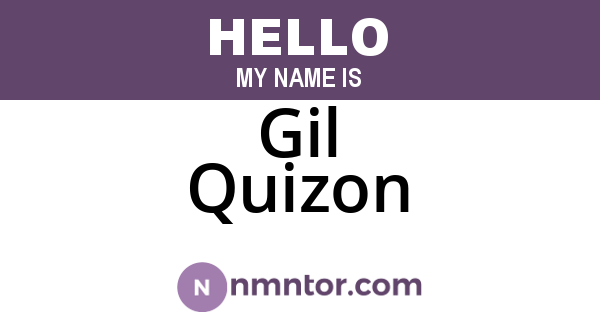 Gil Quizon