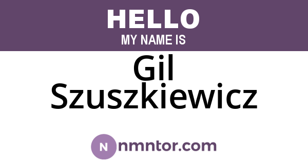 Gil Szuszkiewicz