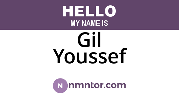 Gil Youssef