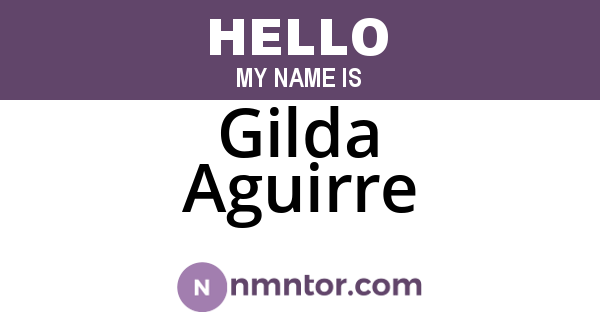 Gilda Aguirre