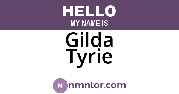 Gilda Tyrie