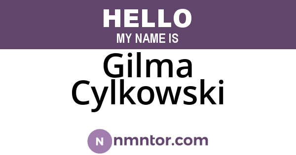 Gilma Cylkowski