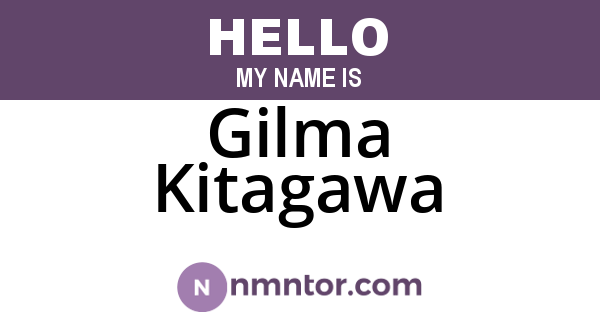 Gilma Kitagawa