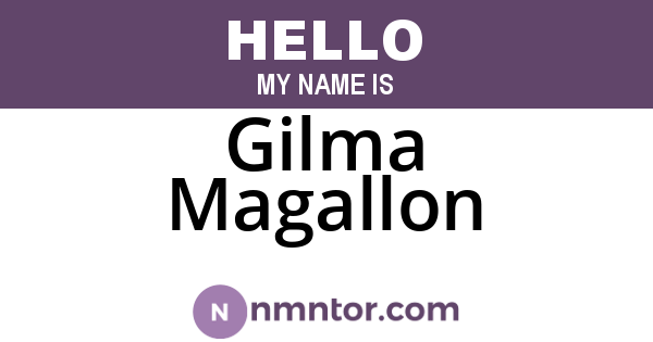 Gilma Magallon