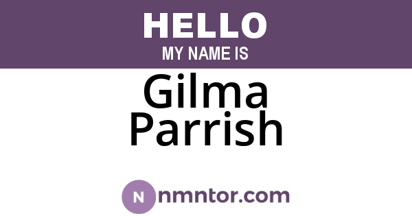 Gilma Parrish