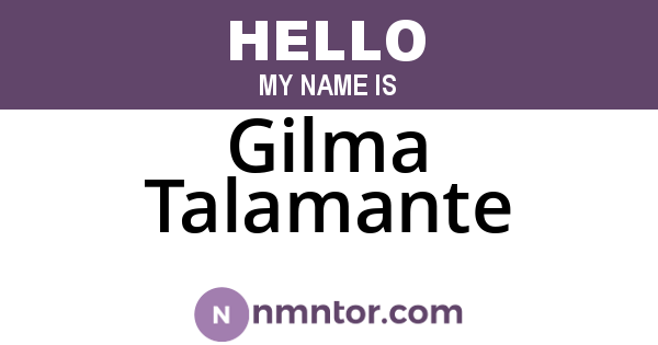 Gilma Talamante