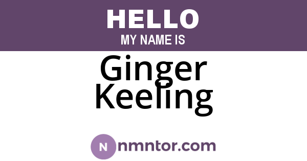 Ginger Keeling