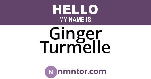 Ginger Turmelle
