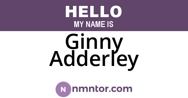 Ginny Adderley