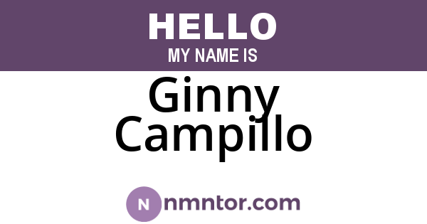 Ginny Campillo