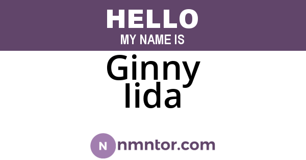 Ginny Iida
