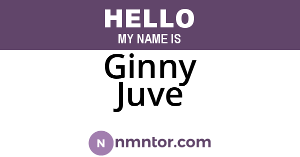 Ginny Juve