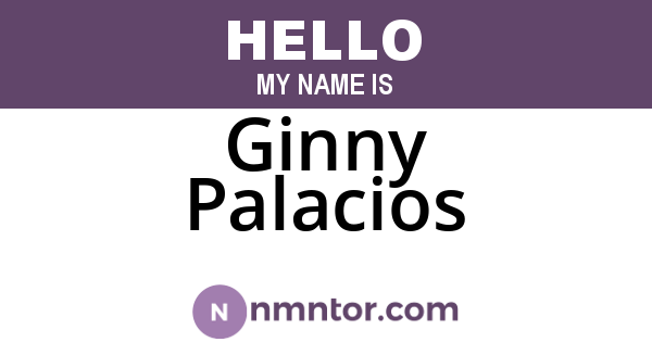 Ginny Palacios