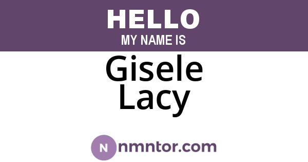 Gisele Lacy
