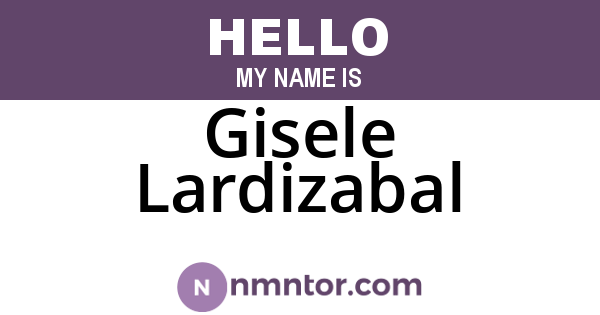 Gisele Lardizabal