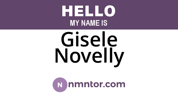 Gisele Novelly