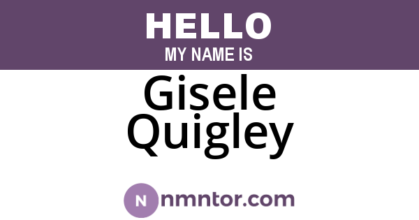 Gisele Quigley