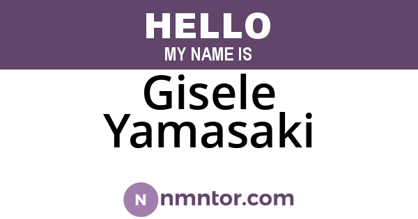 Gisele Yamasaki