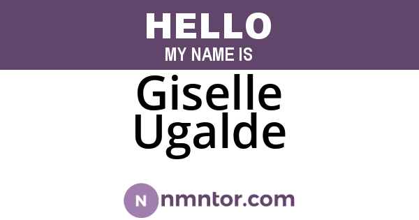 Giselle Ugalde