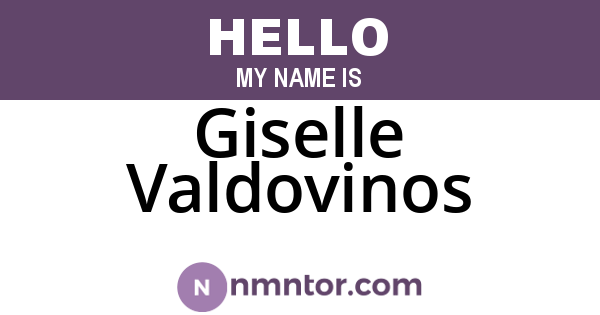 Giselle Valdovinos