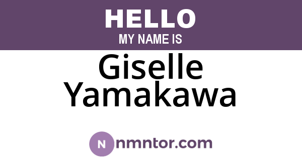Giselle Yamakawa