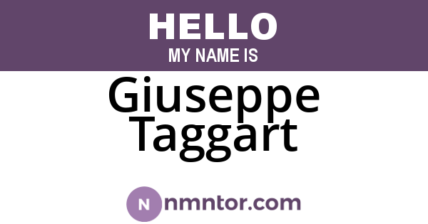 Giuseppe Taggart