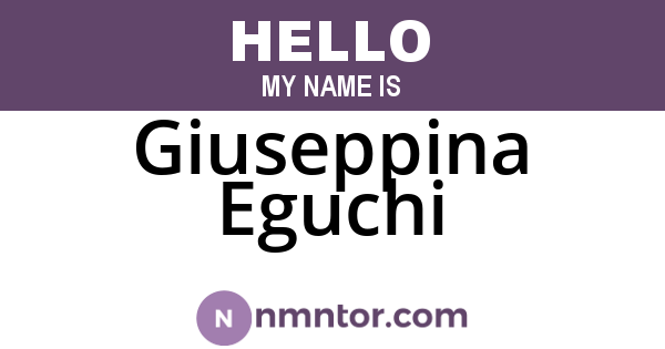 Giuseppina Eguchi