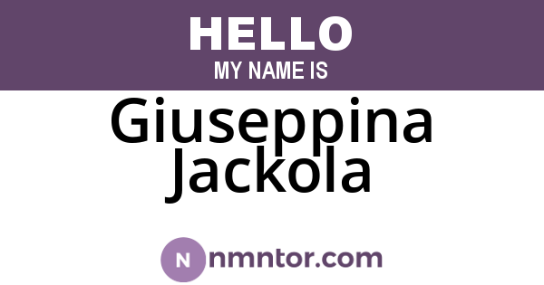 Giuseppina Jackola