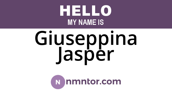 Giuseppina Jasper