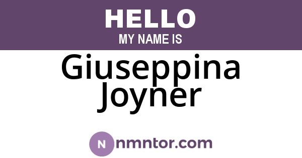 Giuseppina Joyner