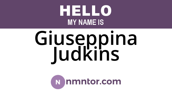 Giuseppina Judkins