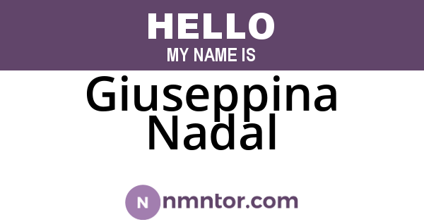 Giuseppina Nadal