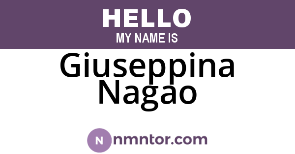 Giuseppina Nagao