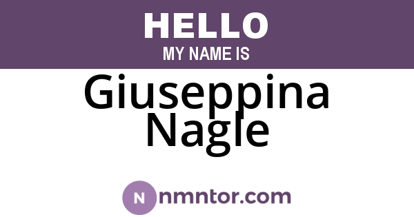 Giuseppina Nagle