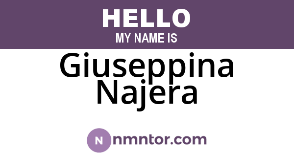 Giuseppina Najera