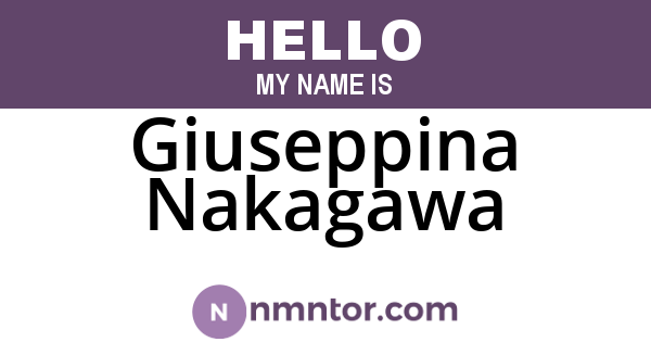 Giuseppina Nakagawa