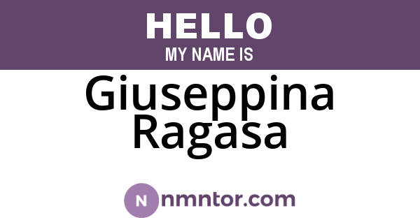 Giuseppina Ragasa