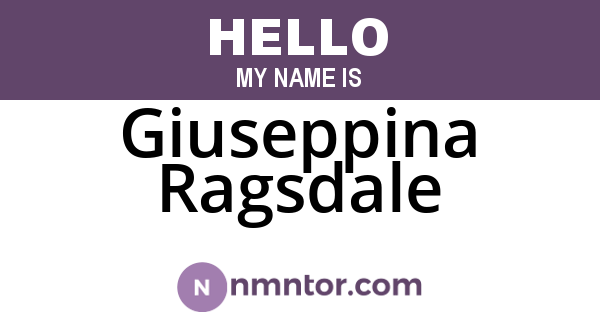 Giuseppina Ragsdale