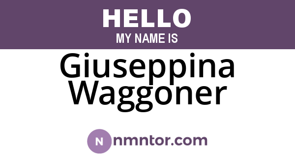 Giuseppina Waggoner