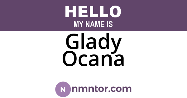 Glady Ocana