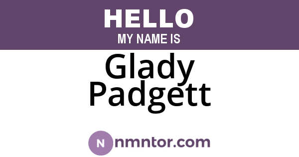 Glady Padgett