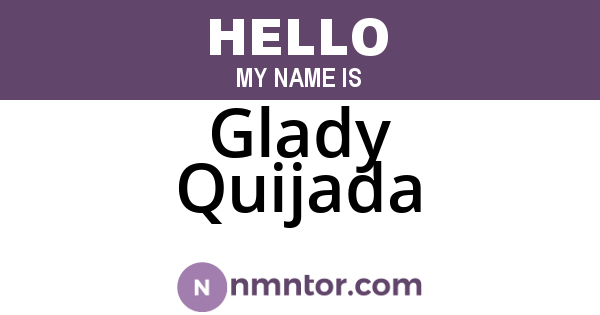 Glady Quijada