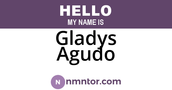 Gladys Agudo