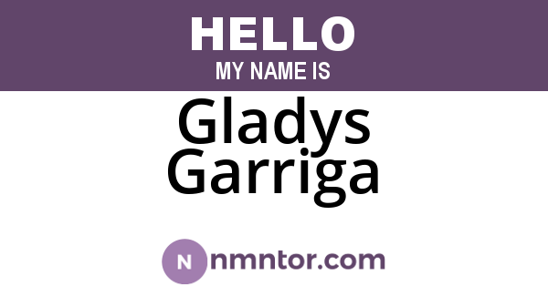 Gladys Garriga