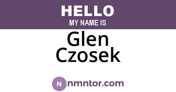 Glen Czosek