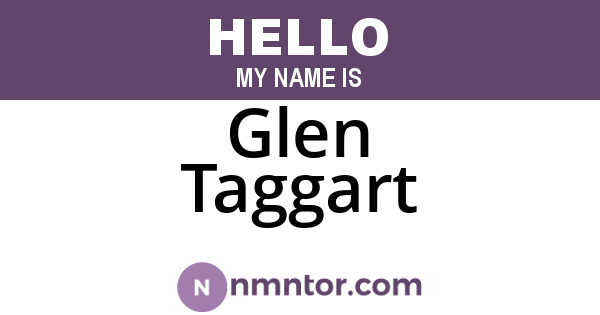 Glen Taggart