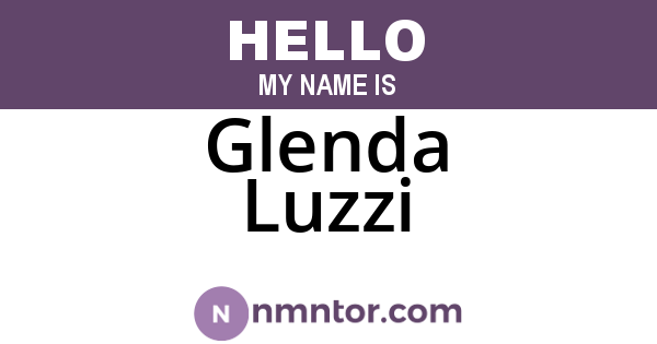 Glenda Luzzi